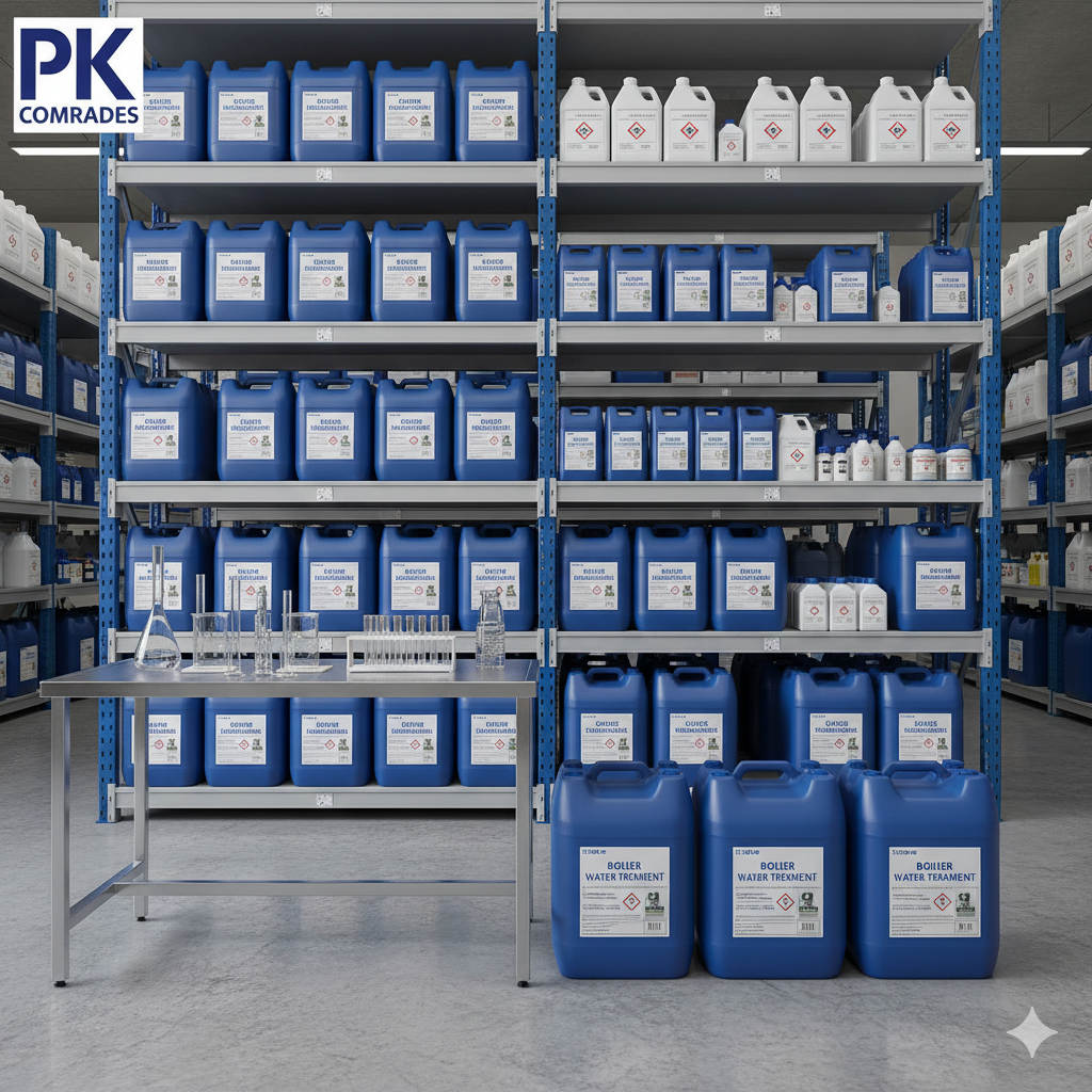 Industrial boiler water treatment chemicals supply and delivery Malaysia