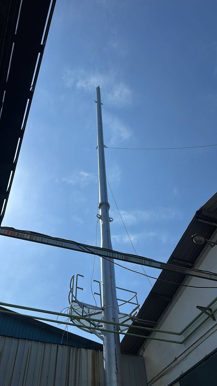 PK Comrades chimney fabrication project 1