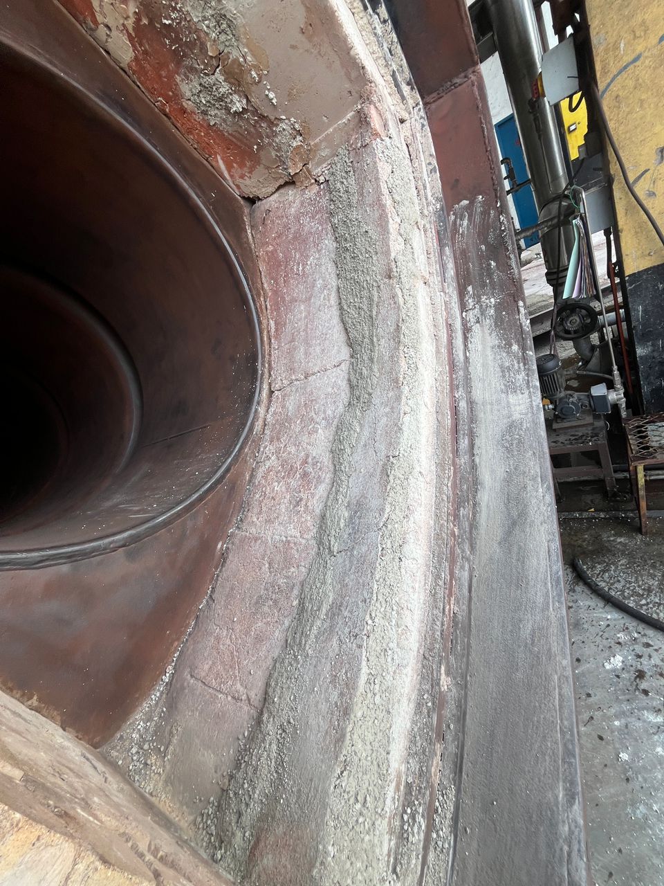Industrial refractory lining replacement Malaysia by PK Comrades