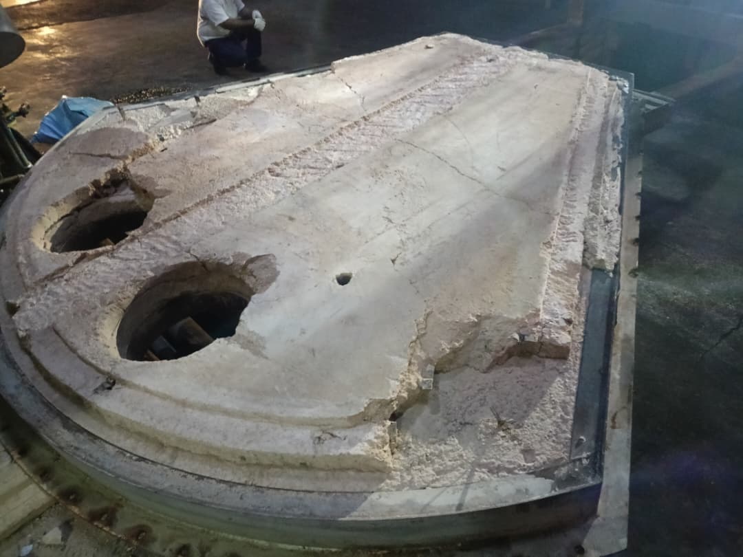 Industrial boiler refractory lining replacement workshop Malaysia