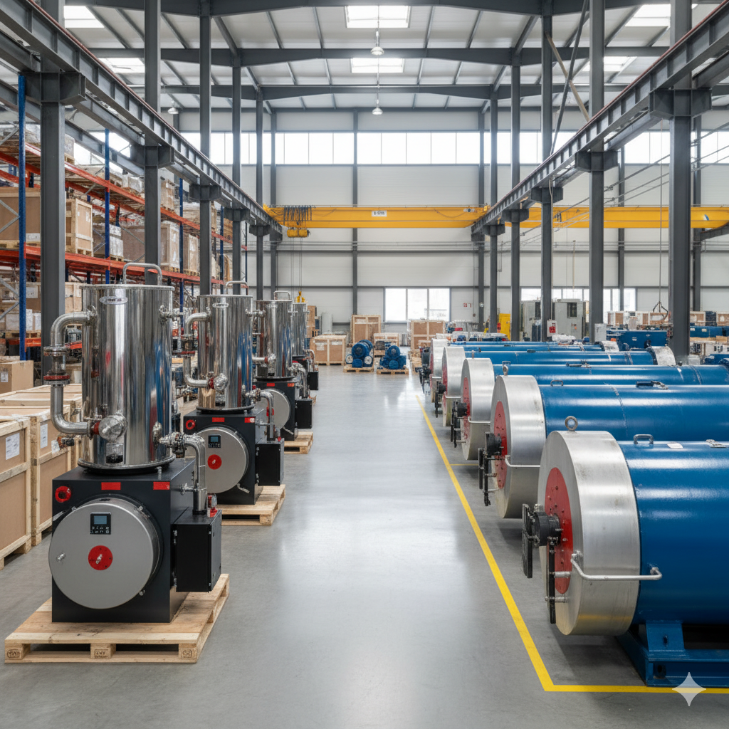 New and reconditioned industrial boilers for sale Malaysia by PK Comrades